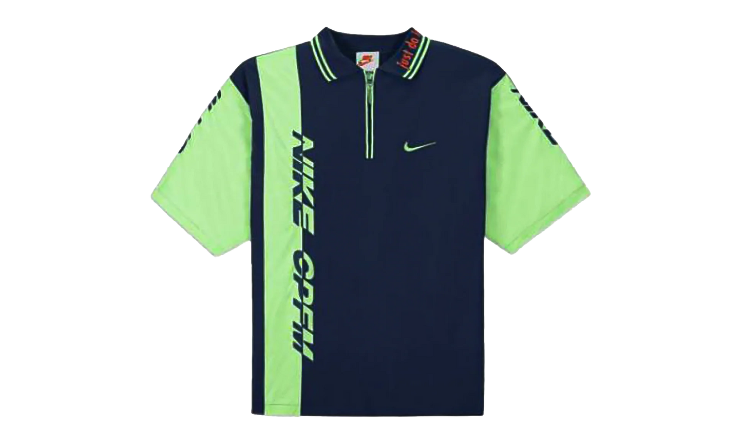 Nike x Cactus Plant Flea Market Short Sleeve Polo Shirt "Navy Green" DM4959 410