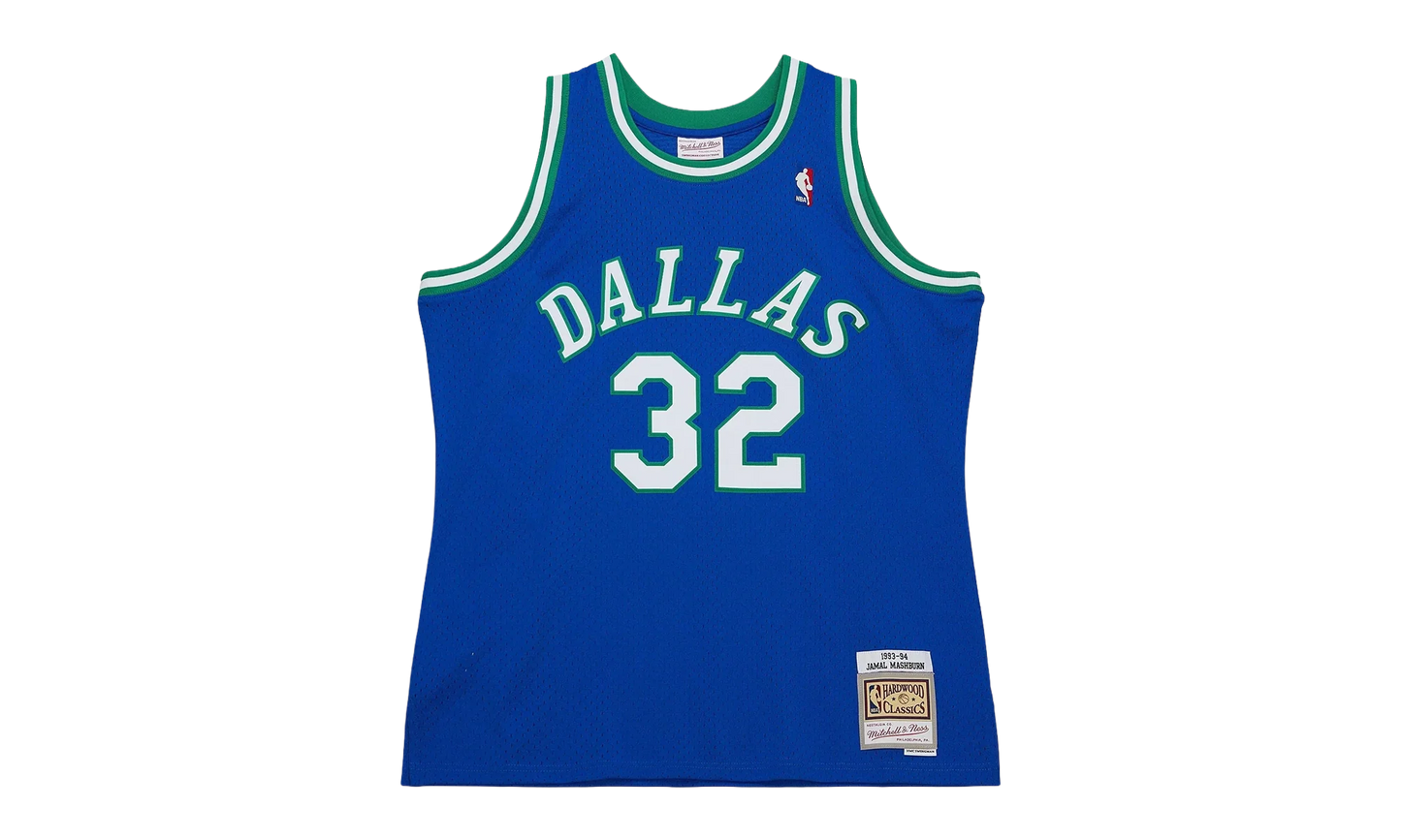 NBA Jersey "1993 Dallas Mavericks Jamal Mashburn - Royal" SMJY5704 DMA93JMBROYA