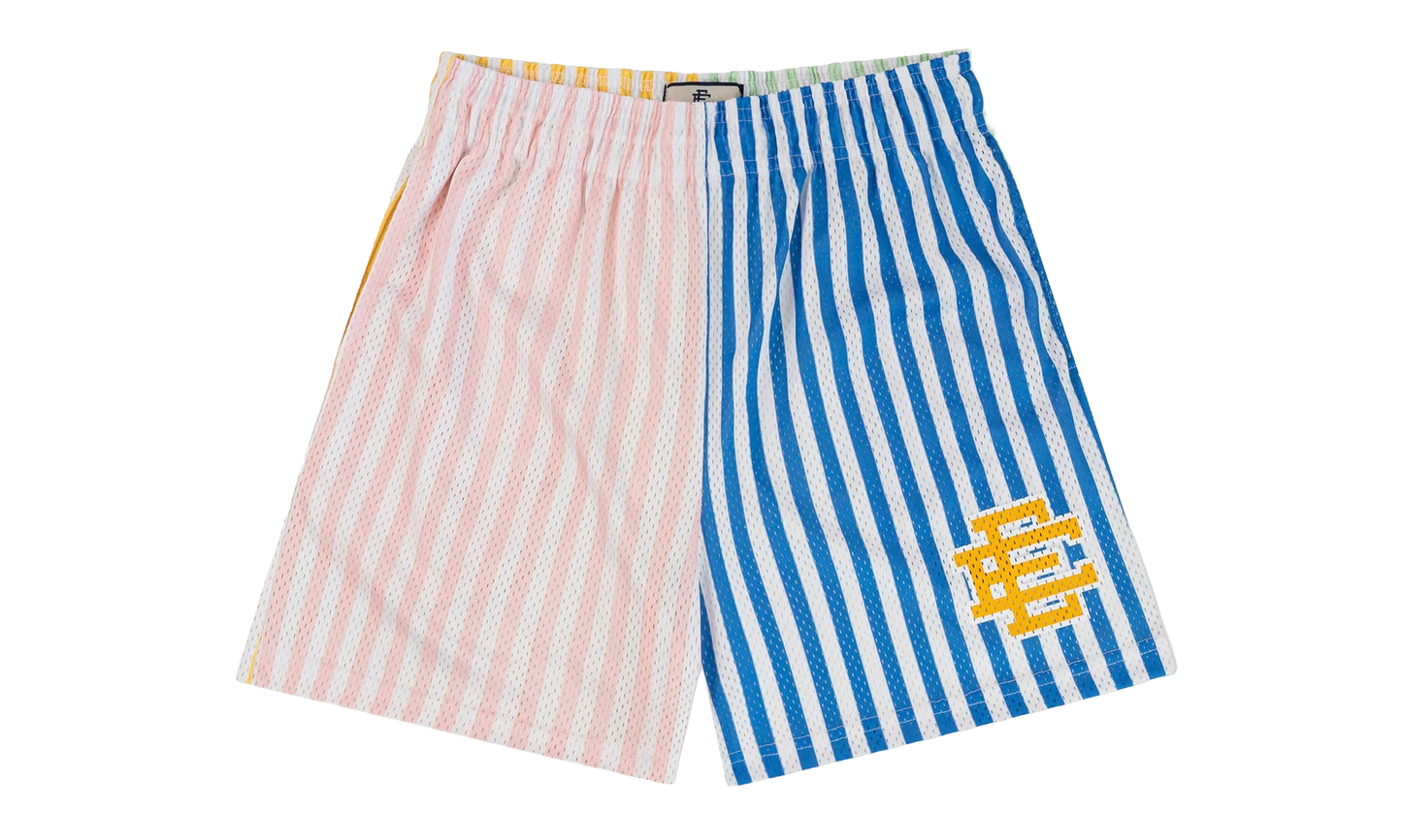 EE BASIC SHORT "Mesh Yellow/White" EE789