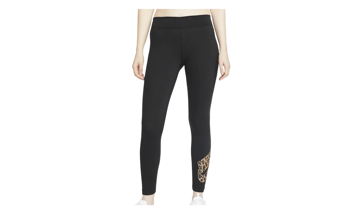 Sportswear Mid-rise Leggings WMNS "Black" DM2203 010