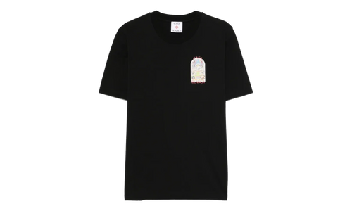 Tennis Landscape T-Shirt "Black" MSS26JTS00109