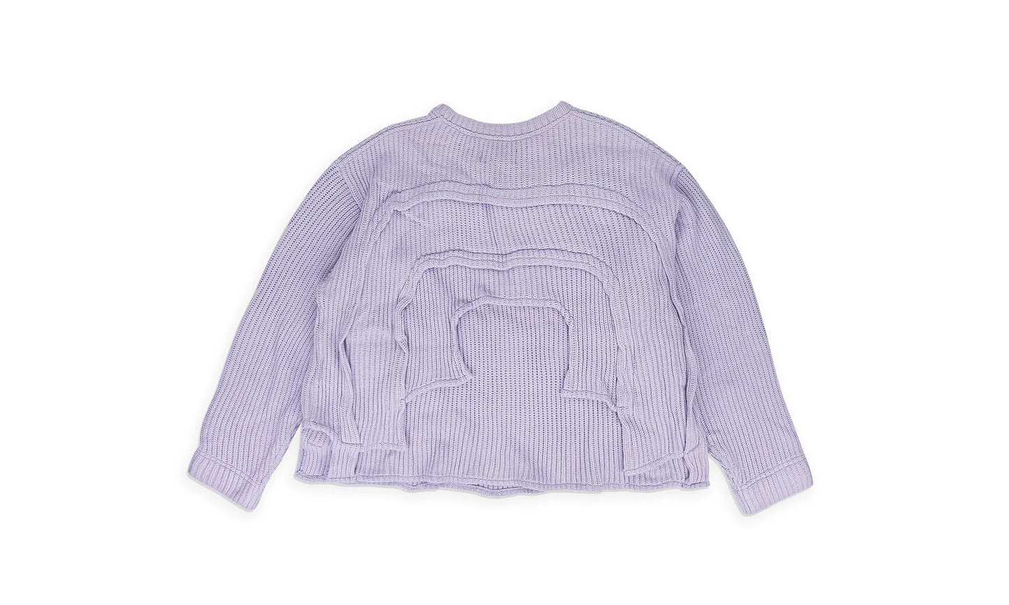 ARC WOVEN SWEATER "Purple" WDWMHDS 0070