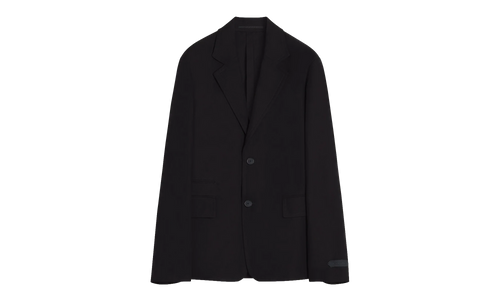LINEN DECONSTRUCTED SINGLE-BREASTED JACKET "Black" RM JA0122 5870 P24 10