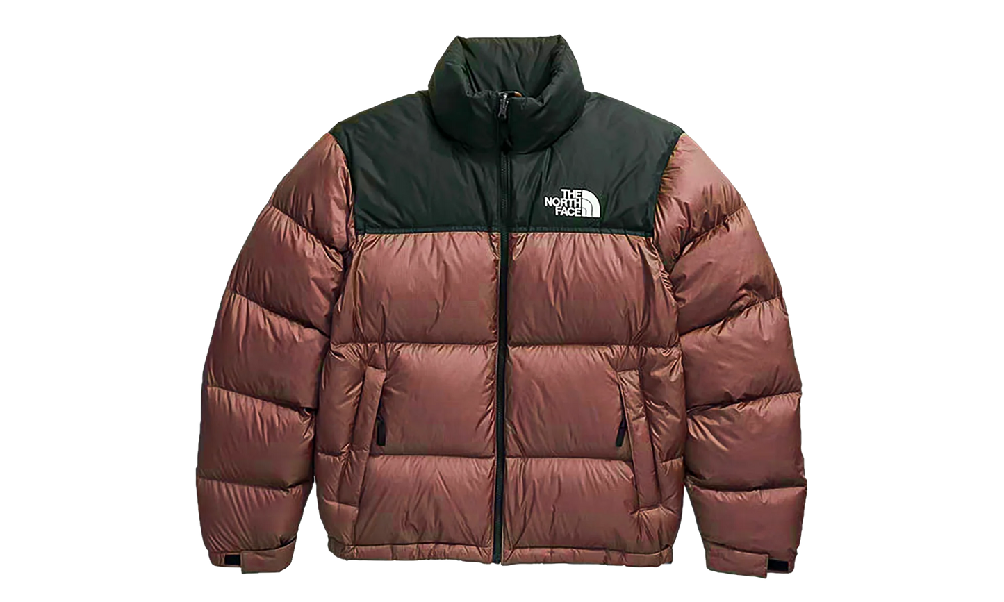 1996 Retro Nuptse Jacket "Ember Soil / TNF Black" NF0A3C8DJX7