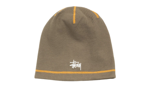 WAFFLE SKULLCAP "Olive Drab" STUS357