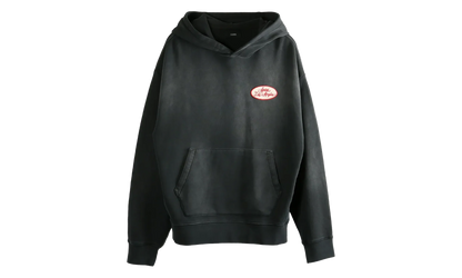 Station Patch Oversized Hoodie "BLACK" AMJYHD1119