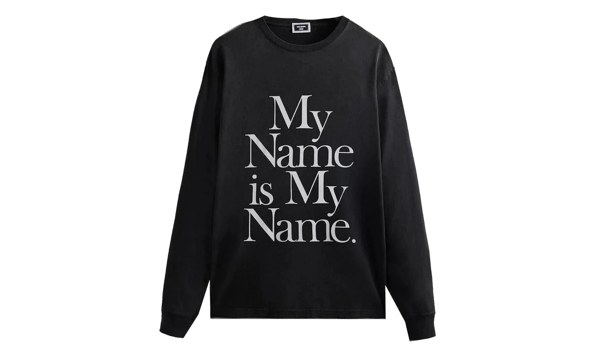 The Wire My Name Is My Name Vintage Longsleeve Tee "Black" KITH68