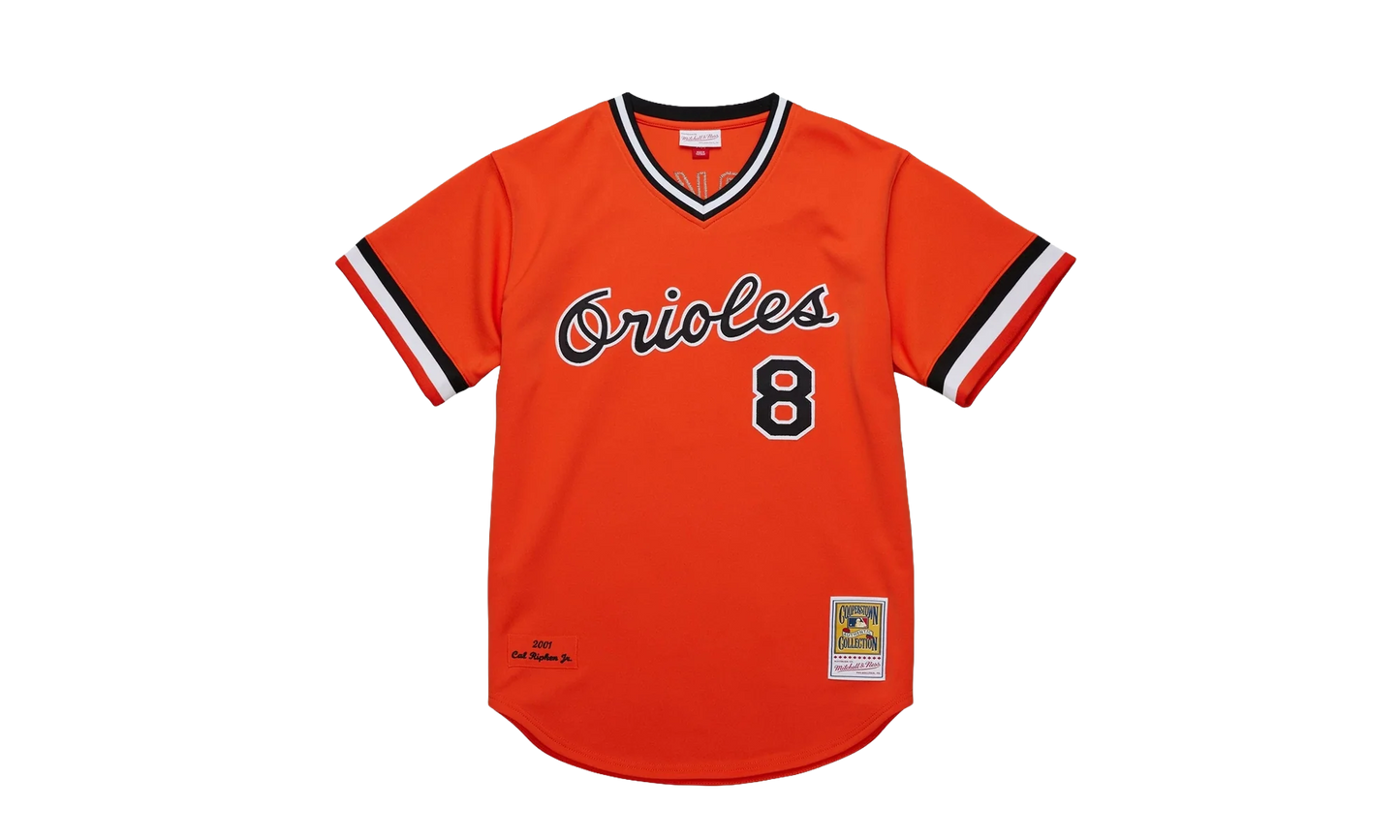 MLB Cal Ripken Jr. Alternate Jersey "2001 Baltimore Orioles - Orange" AJY17190 BOR01CRIORAN