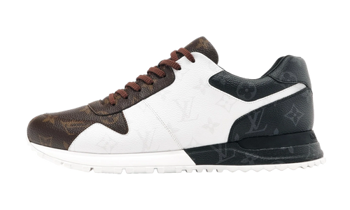 Run Away Sneaker "Monogram Brown White Black" 1A3N7W