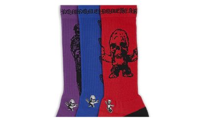 FOTI SOCKS "Multi - Blue, Purple, Red" CHRM0797