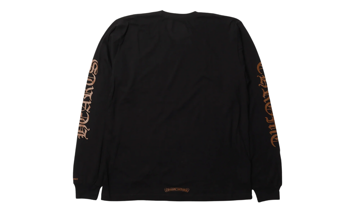 Neck Logo Long Sleeve Tee "Black / Brown" CHRM0908