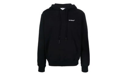 Helvetica Slim Hoodie "Black" OMBB097C99FLE0071001
