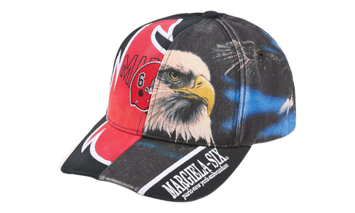 MM6 Maison Margiela Split 6-Panel "SS26 - Black" SU27186