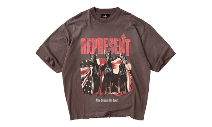 Dream On Tour SS Tee "Brown" MLM100593-NE