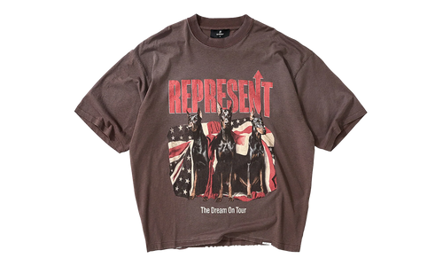 Dream On Tour SS Tee "Brown" MLM100593-NE