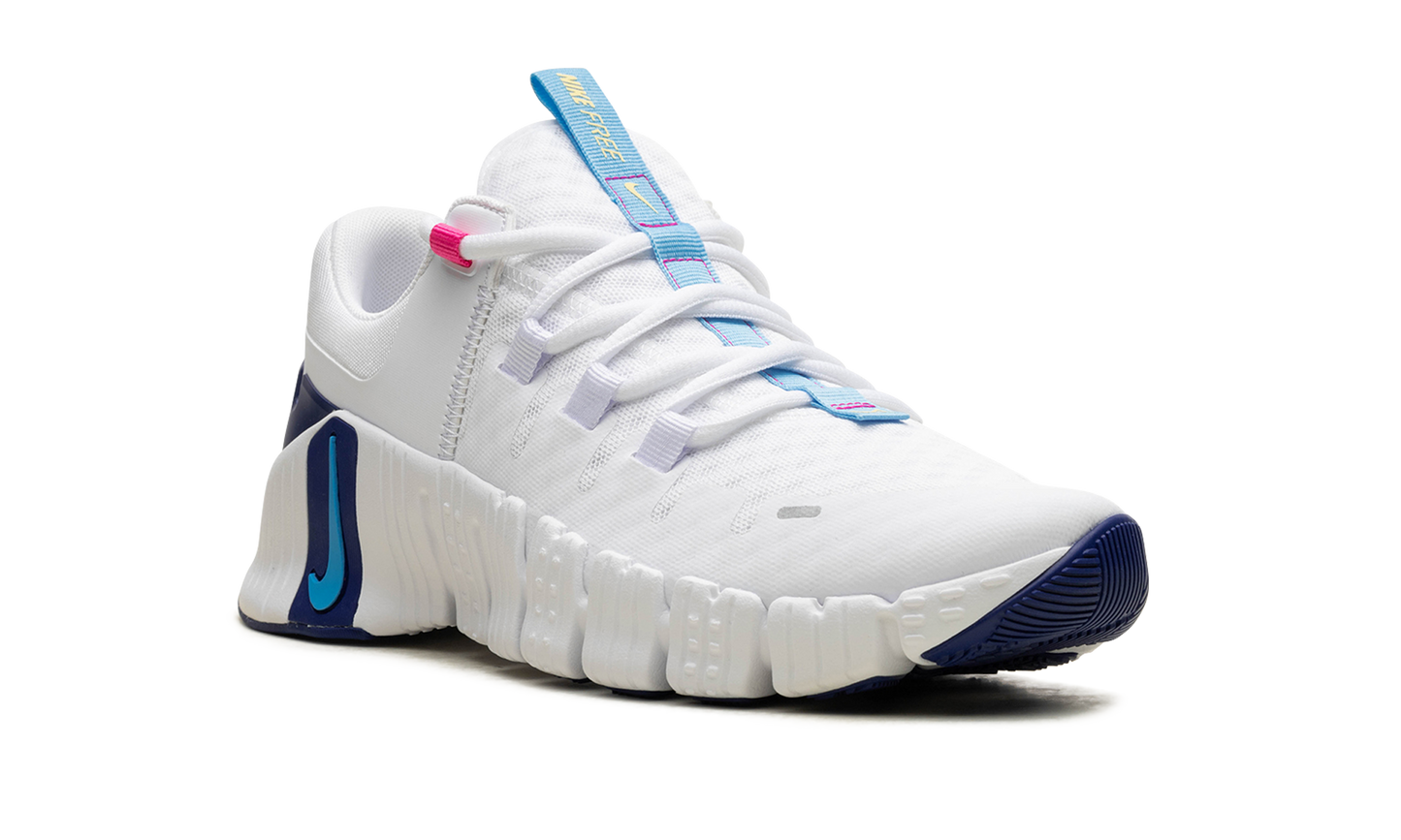 FREE METCON 5 WMNS"WHITE AQUARIUS BLUE" DV3950 103