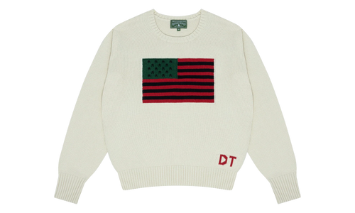 1619 Pan African Flag Sweater "Cream" DT407