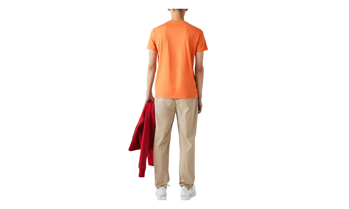 Crew Neck Pima Cotton Jersey T-shirt "Orange" TH6709 NPB