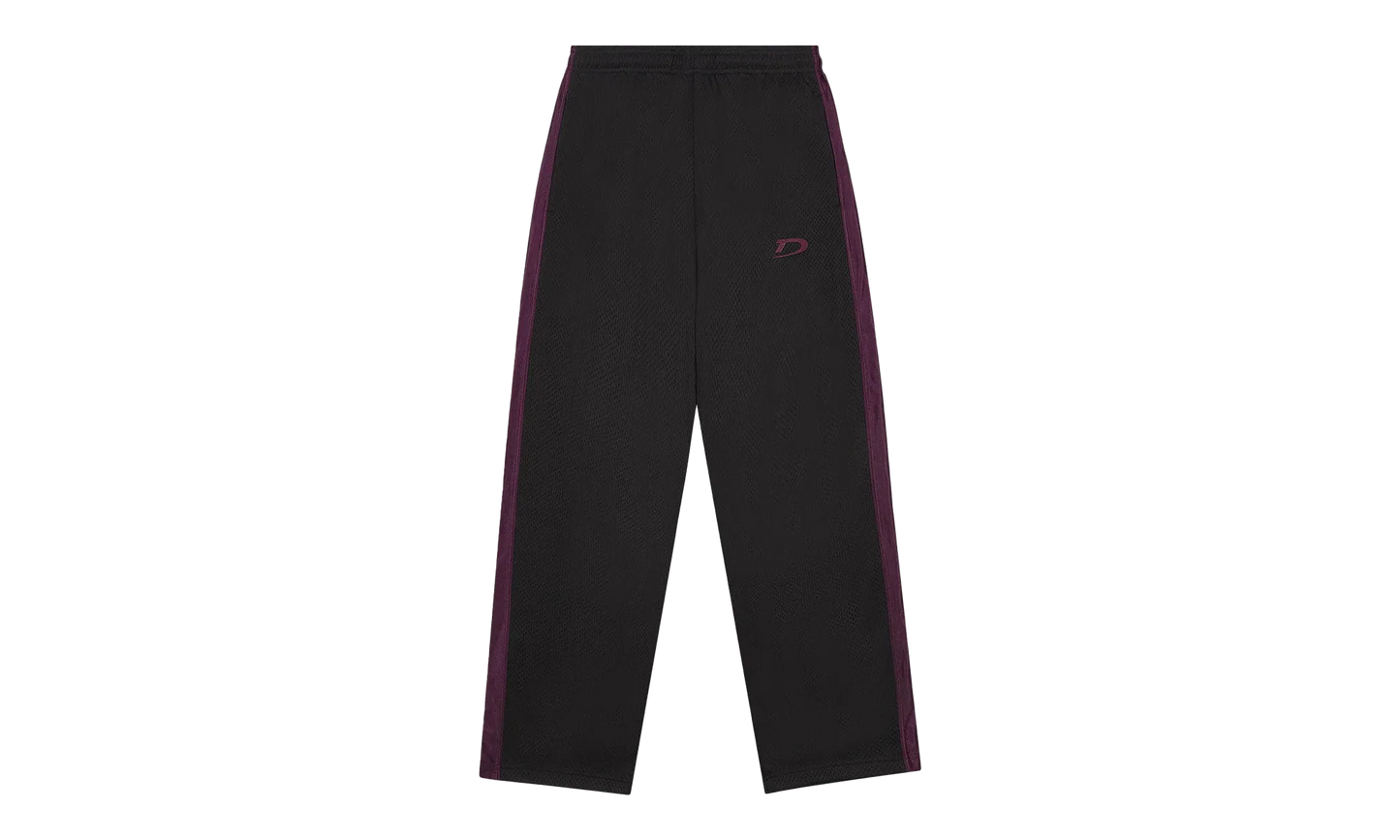5Q Mesh Poly Practice Track Pants "Black" DT435