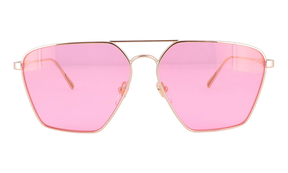 Rectangle Sunglasses "Shiny Gold" MCM130S-726