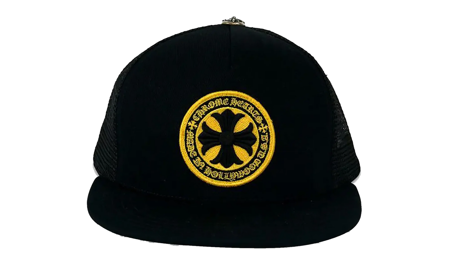 Plus Cross Seal Stamp Trucker Hat "Black" CHRM1141