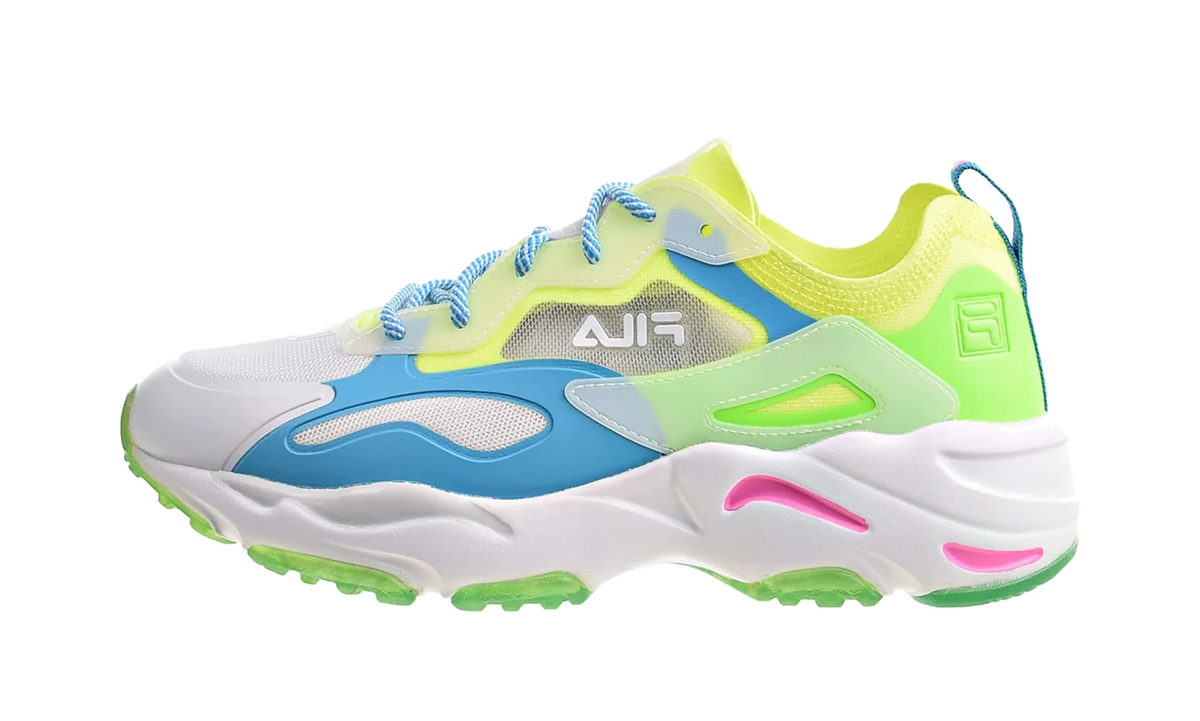 Ray Tracer Lite WMNS "Safety Yellow-Green Gecko-Blue Atoll" 5RM01331 743