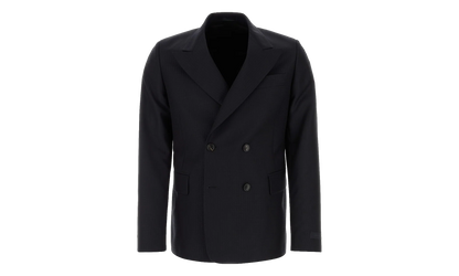 MOHAIR WOOL DOUBLE-BREASTED JACKET "Navy" RM JA0018 5721 A23 29