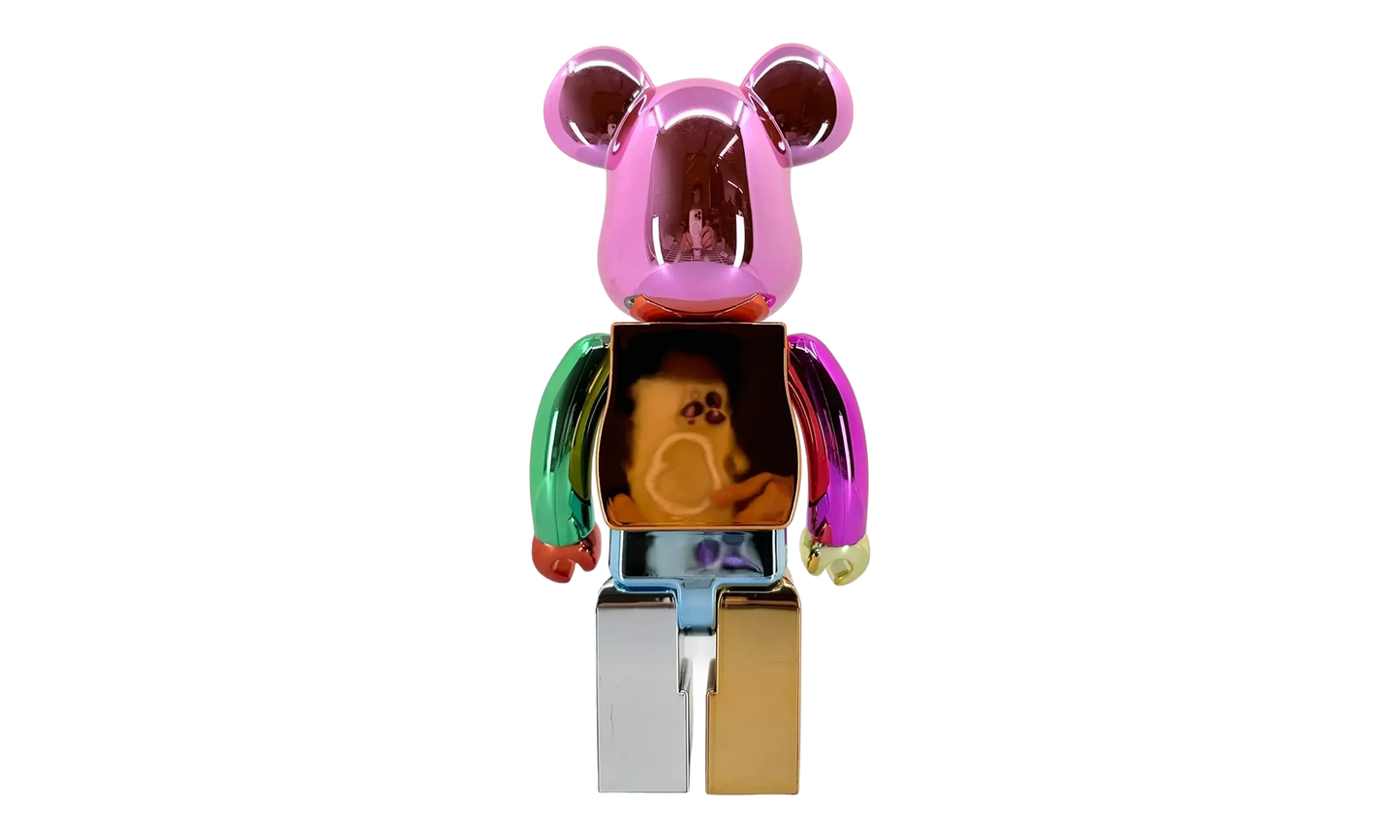 BAPE 25th Anniversary Bearbrick "Multicolor Foil XXV 400%" MEDI3060