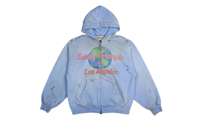 1969 Rock Zip Hoodie "Blue" SAT010