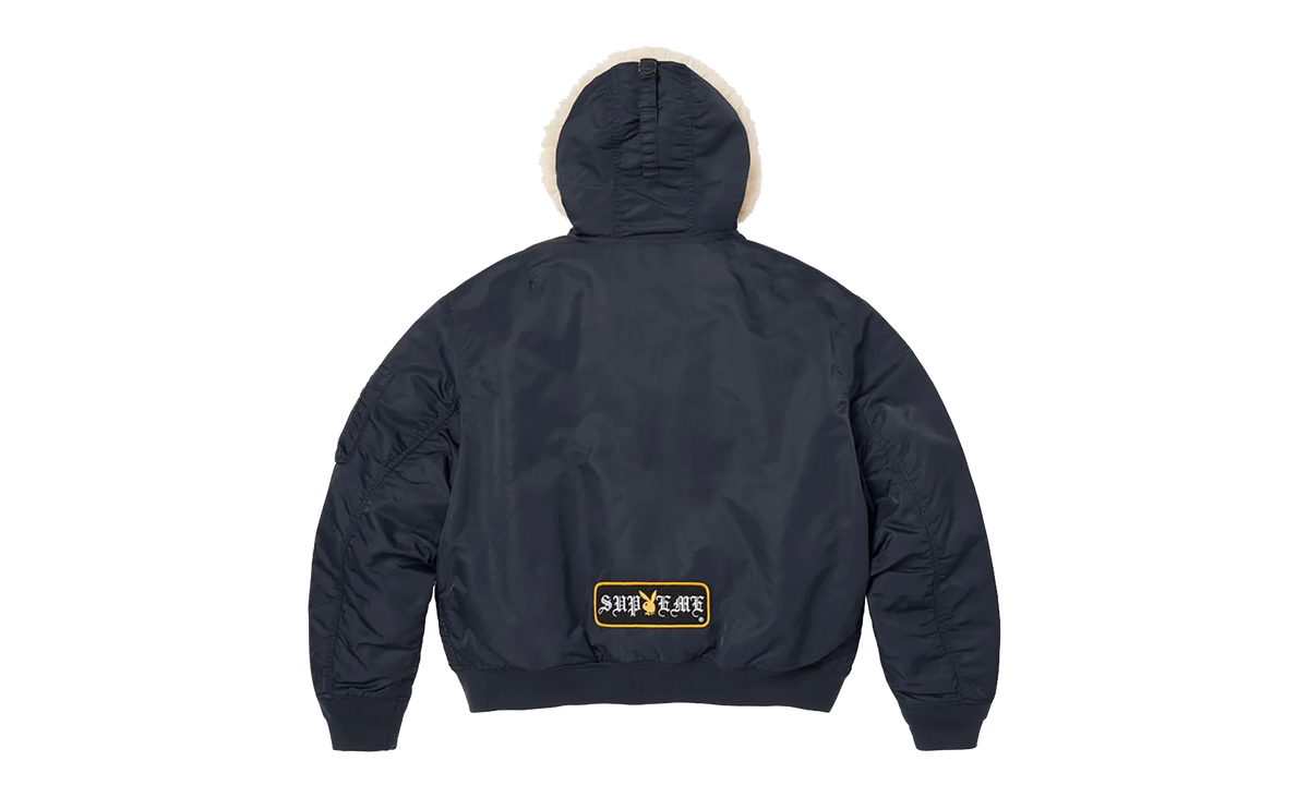 Playboy® Hooded MA-1 "SS26 - Navy" SU27111