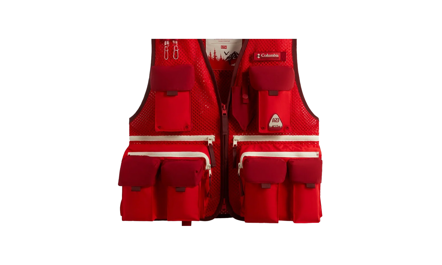 Columbia Red Utility Vest "Red" 2113711 691