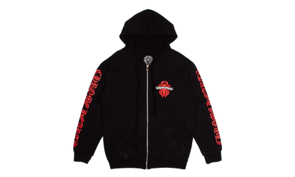DAGGER LOGO ZIP UP HOODIE "Red" CHRM0758