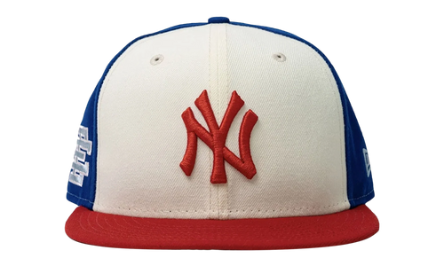 59FIFTY MLB FW21 NY YANKEES FITTED HAT "ERIC EMANUEL - Royal/White/Red" EE423