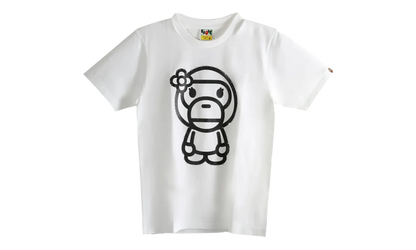 Crystal Stone Big Baby Lisa Tee WMNS "White" 2L80210025 WHT