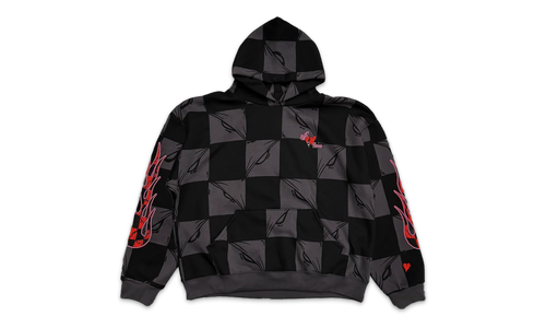 Anti Promo 99 Eyez FLAME Hoodie "Black / Grey" 14290 10004MBAP9E BLAC 442