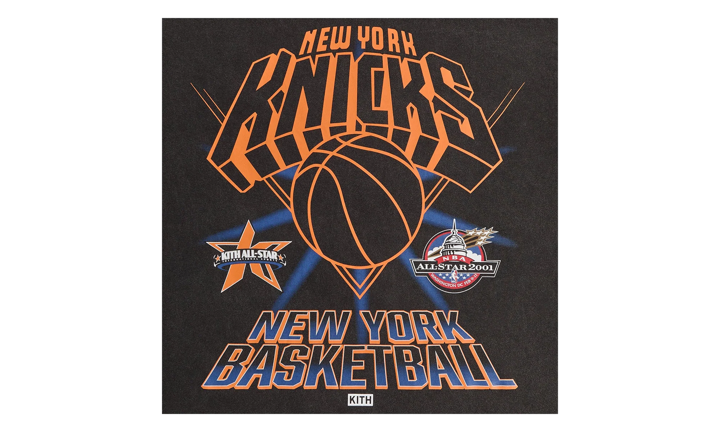 NBA All-Star New York Knicks Vintage Tee "Black" Khm034974 001