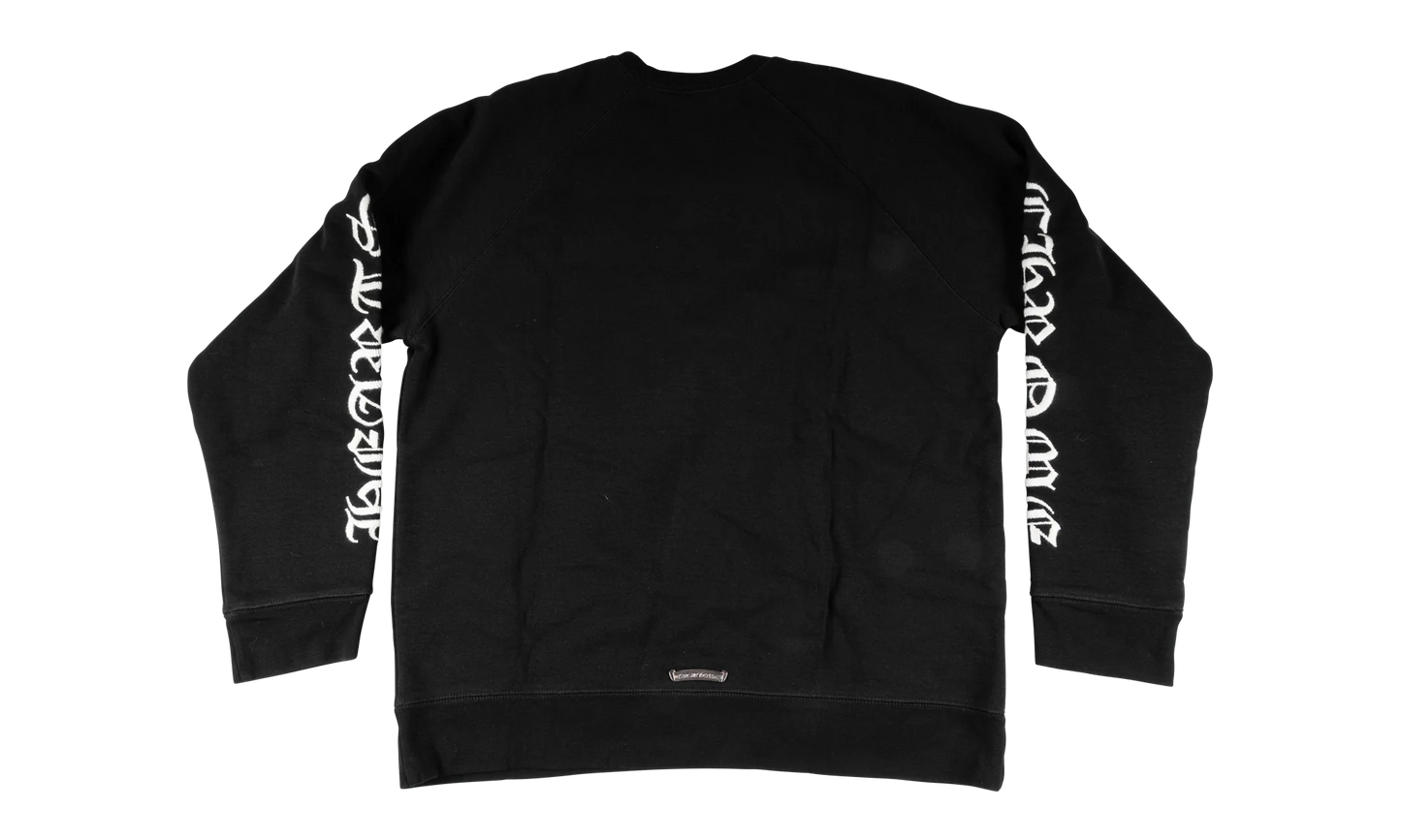 Embroidered Sweatshirt "Black" CHRM0935
