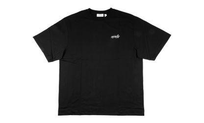 PAINT SPLATTER ARROW DIAG SKATE FIT TEE "Black" 44OWOS26T064 001
