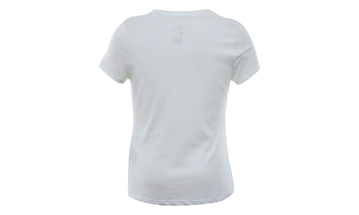 Swoosh‑print T‑shirt Big Kids "White" AH2107 100