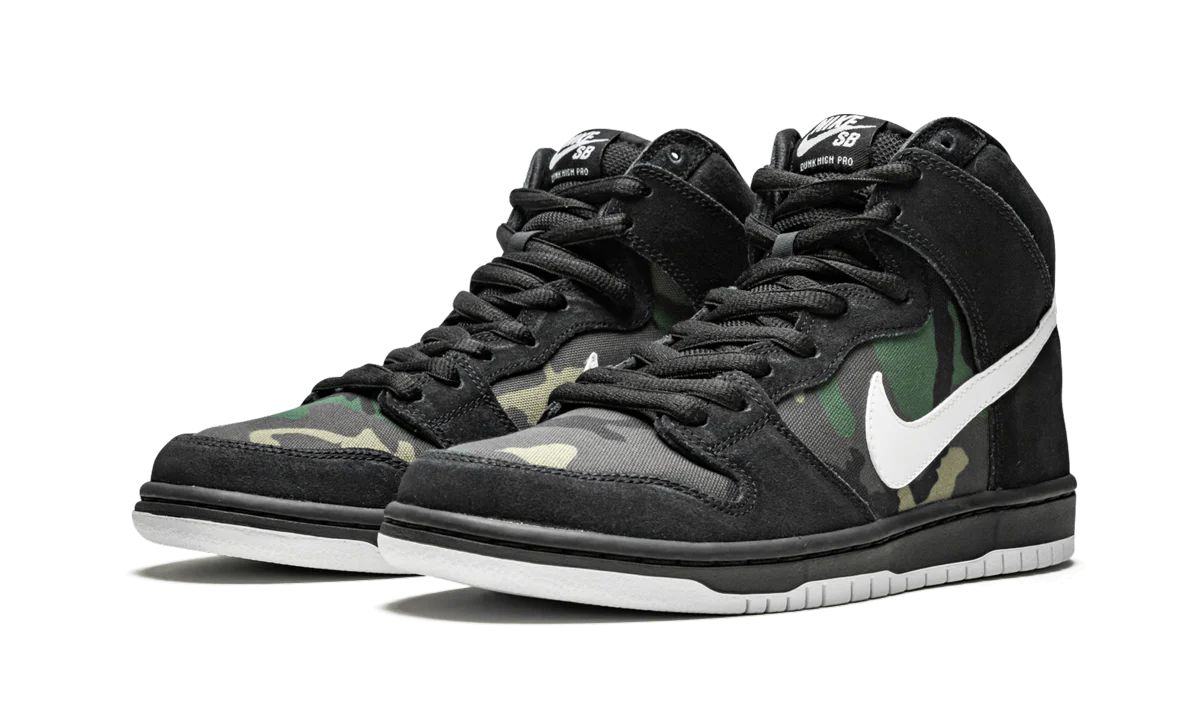 SB Dunk High Pro "Camo" BQ6826 001