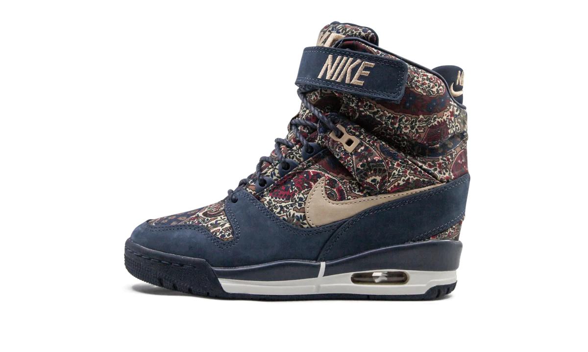 AIR REVOLUTION SKY HI LIB QS WMNS "AMORY NAVY/ VACHETTA TAN" 632181 402