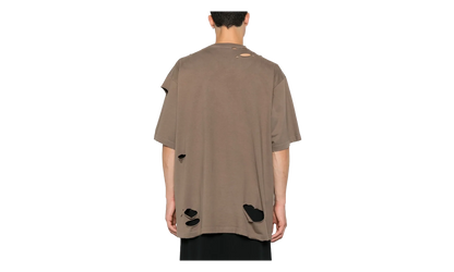 Distressed Graphic T-Shirt "Taupe" 651795 TKVB8 0718