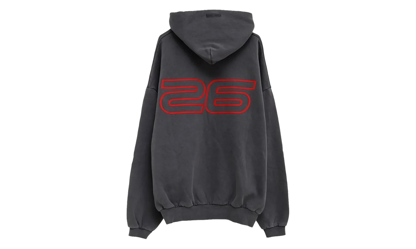 Heavy Fleece 90s Hoodie "Iron Grey" 192HO256562F