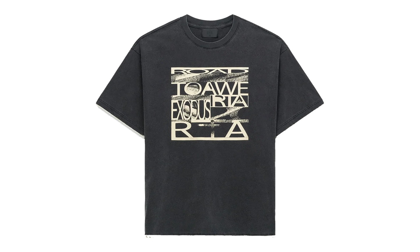 Elian Double Layered Tee "Black Exodus" MEXOK911 T2306BKEXD