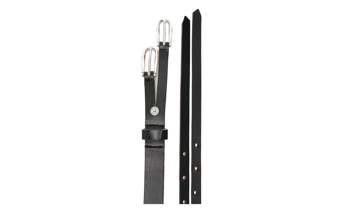 Twin Tongue Belt "Black" A2258TBC