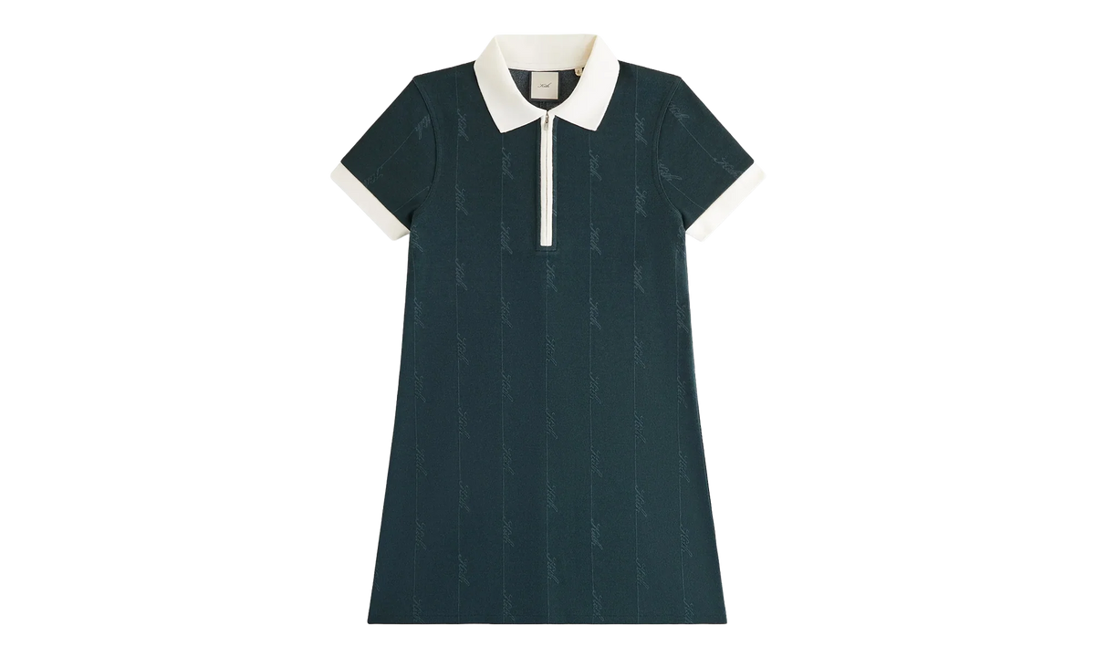 Taylen Pique Logo Knit Dress "Stadium" KITH51