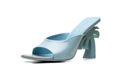 Mule Leather Heels WMNS "Blue" PWIJ003S23LEA0014000
