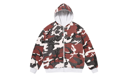 Reversible Work Zip Up Hooded Sweatshirt "FW25 - Heather Grey" SU26974