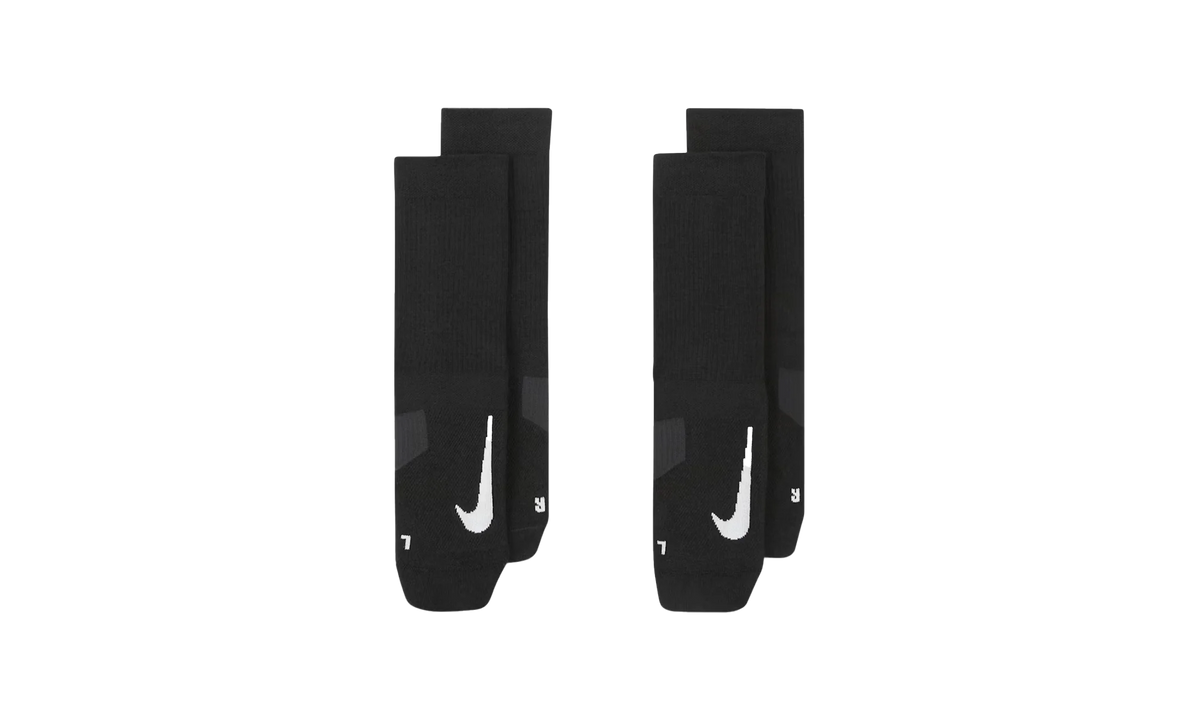 Multiplier Crew Socks (2 Pairs) "Black / White" SX7557 010