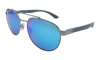 Irregular Polarized Sunglasses "Gunmetal" RB3736CH-004-A1_56